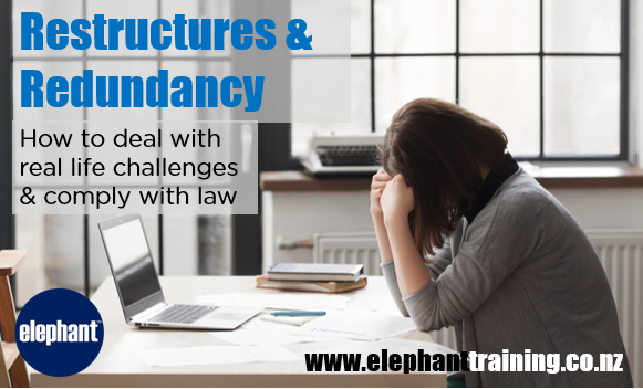 Restructures & Redundancy – Elephant Group